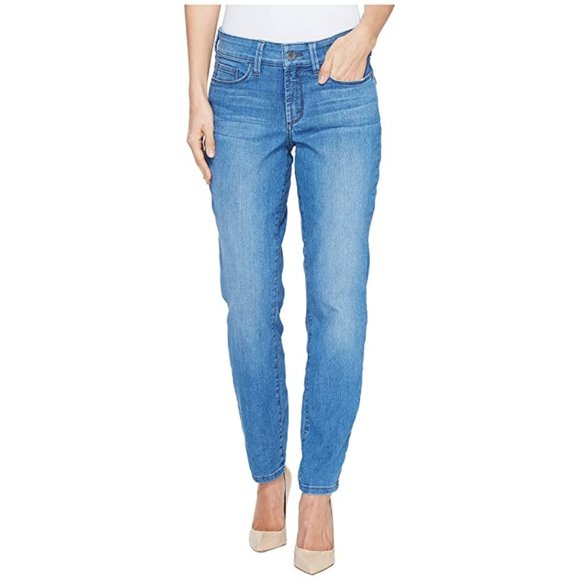 NYDJ Alina Convertible Sz 12 in Jet Stream VGC - Picture 1 of 9